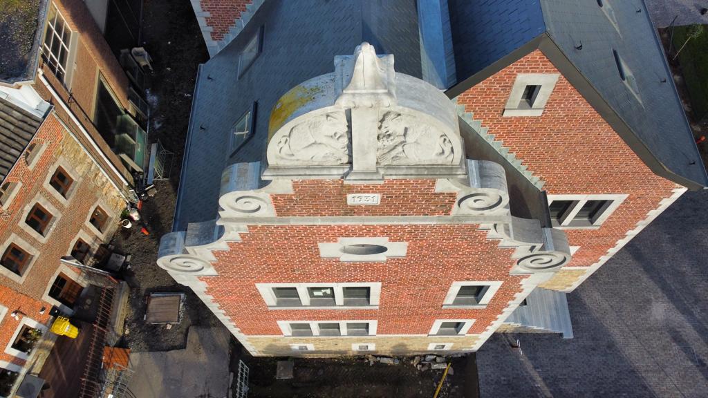 Maison Ruwet vue du Haut (facade avant)